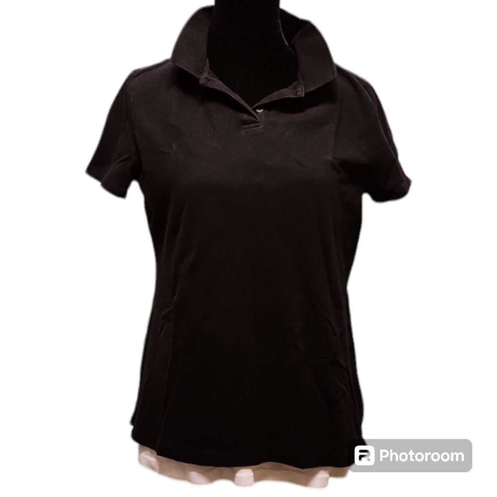 St. John's Bay - black polo
